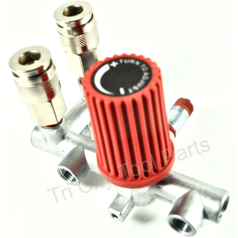 E106920 Regulator Manifold Assembly Husky Air Compressor C271H , C303H , C331H