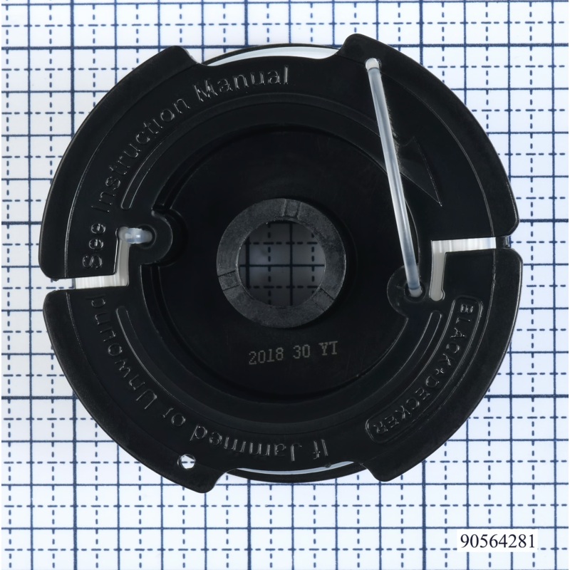 90564281 Spool Assembly  Black & Decker Trimmer Replacement Spool W/ Line
