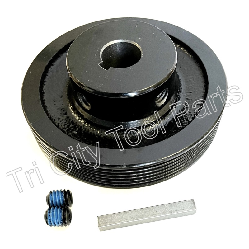 E112254 PULLEY Kit 3.5OD POLY-V Husky Air Compressor