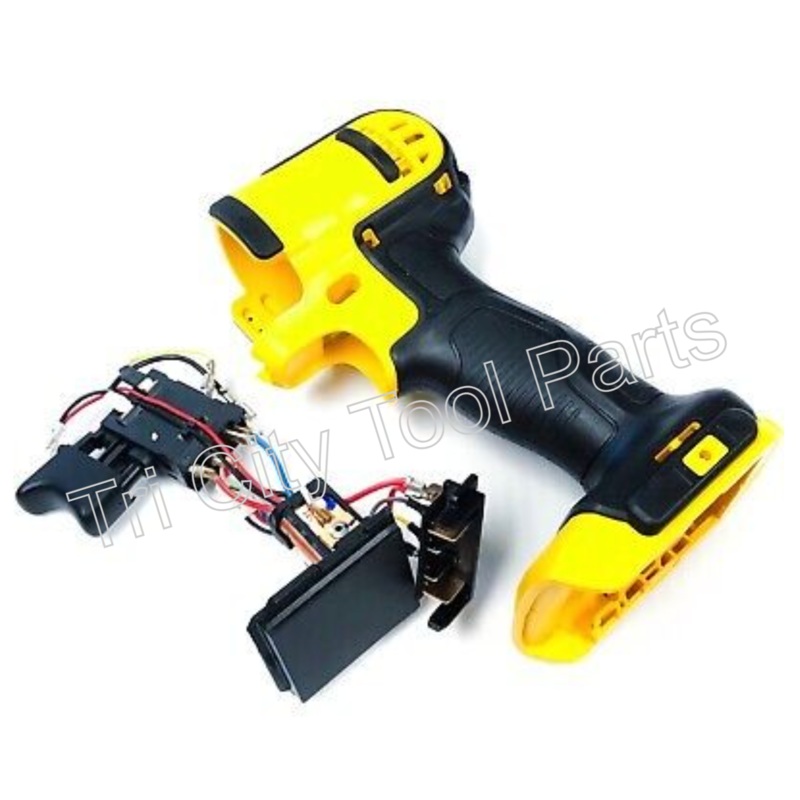 N407455 DEWALT Cordless Impact Switch Service Kit W/ Handle Set DCF885B T1-2