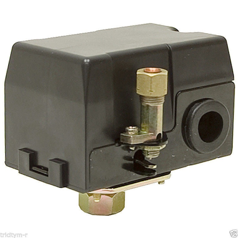 2E21013TBQJ Pressure Switch 125  PSI Single-Port  SENCO Air Compressor