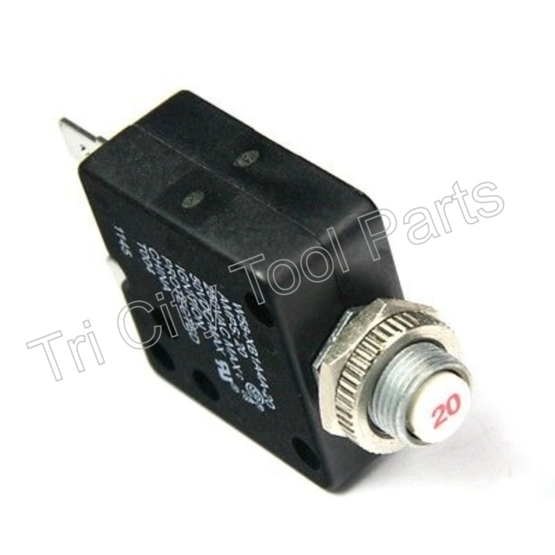 5134581-00 DeWalt Air Compressor Reset Circuit Breaker 20Amp