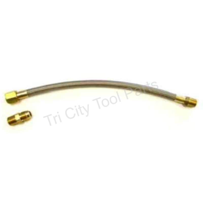 EMG145NC Emglo Compressor Steel Braided Aftercooler Line Replaces 610-1078 Pre 1992