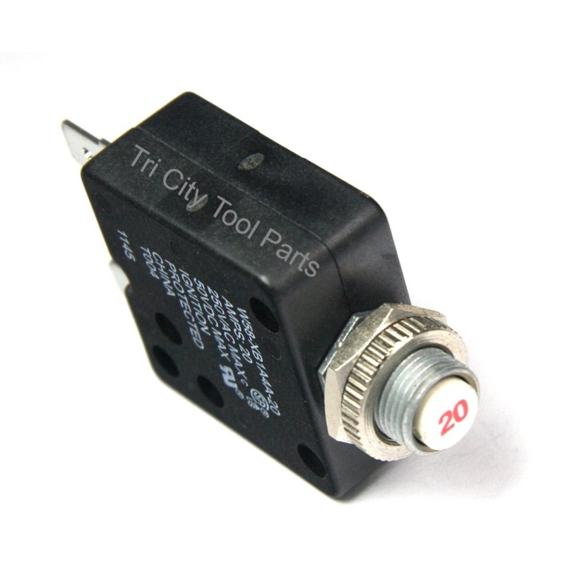 429979-05 Dewalt Generator Circuit Breaker 20Amp  DG Series