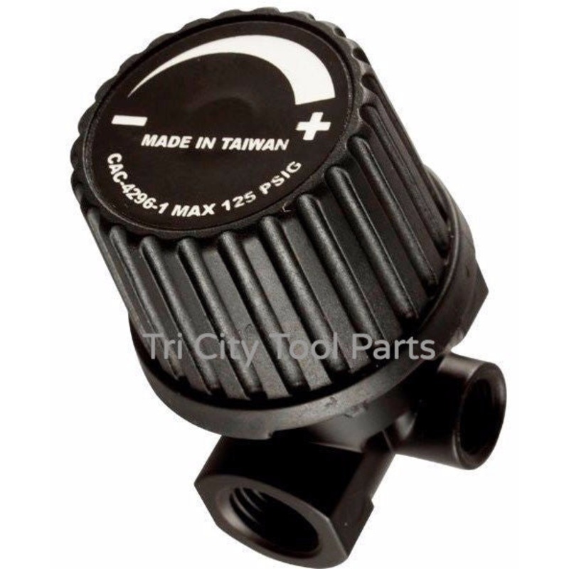 CAC-4296-1 Air Compressor Regulator  Craftsman  Porter Cable  DeVilbiss