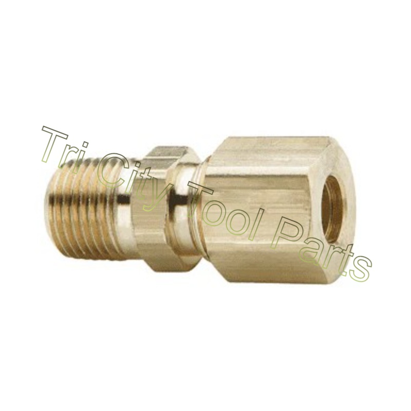 BRST0250X012538 Straight Fitting 1/4 X 1/8