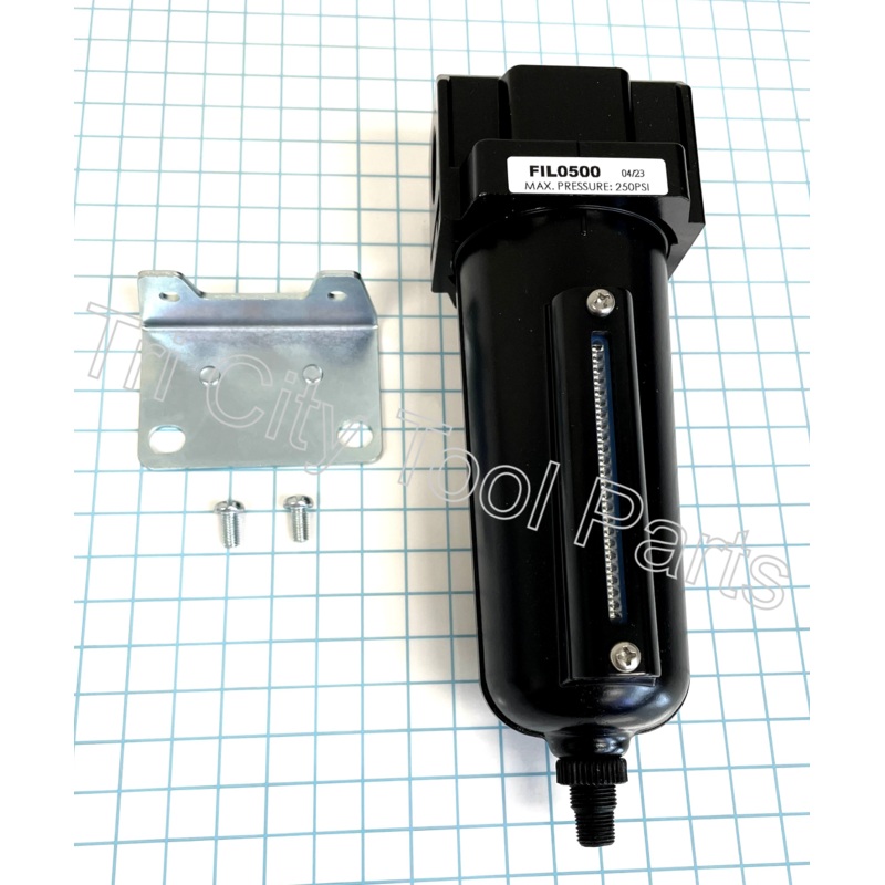 FIL0750 ROLAIR Air Compressor Water Filter Trap  3/4 NPT