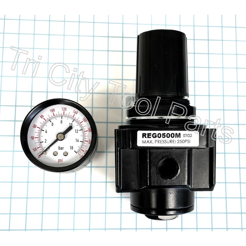 REG0500 ROLAIR Air Compressor Regulator  1/2