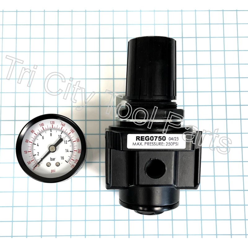 REG0750 ROLAIR Air Compressor Regulator  3/4