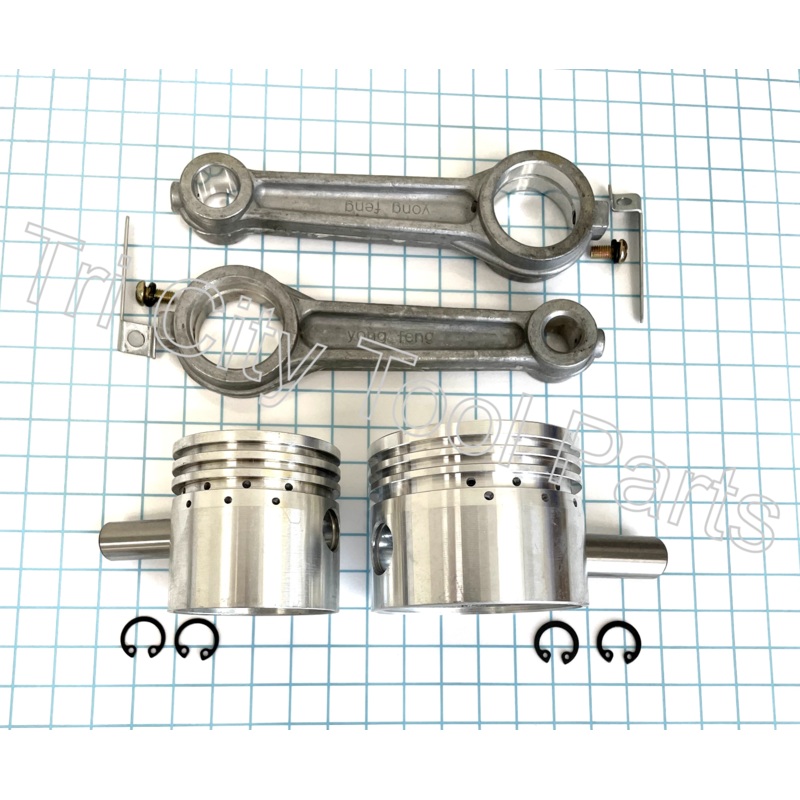 XC000400AV Piston / Con Rod Kit  Kobalt 2HP 2ST Air Compressor