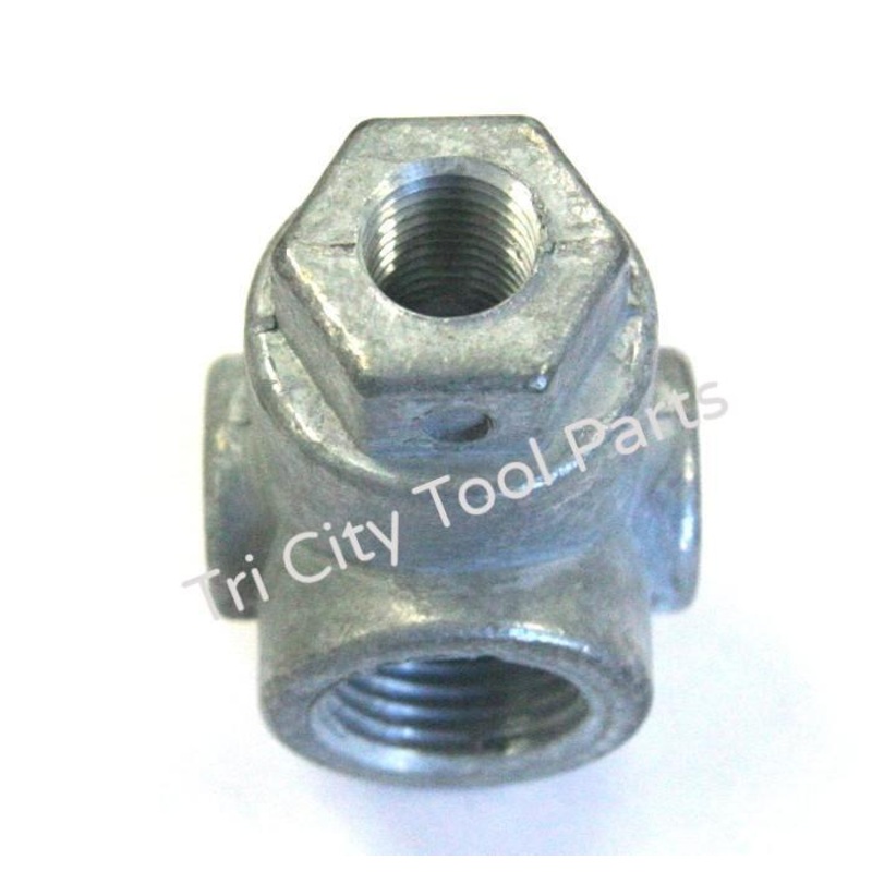 220-1122 Jenny  Air Compressor Manifold  6 Port  MC-6 Emglo