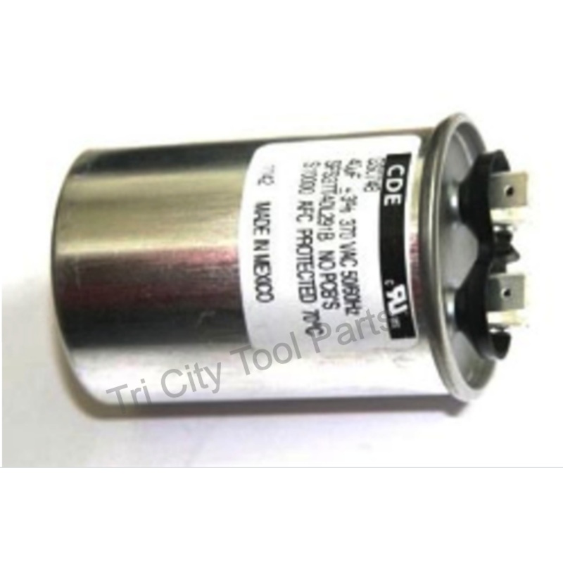 GS-0748 Porter Cable Generator  Capacitor   40uf / 370VAC  DeVilbiss / Craftsman