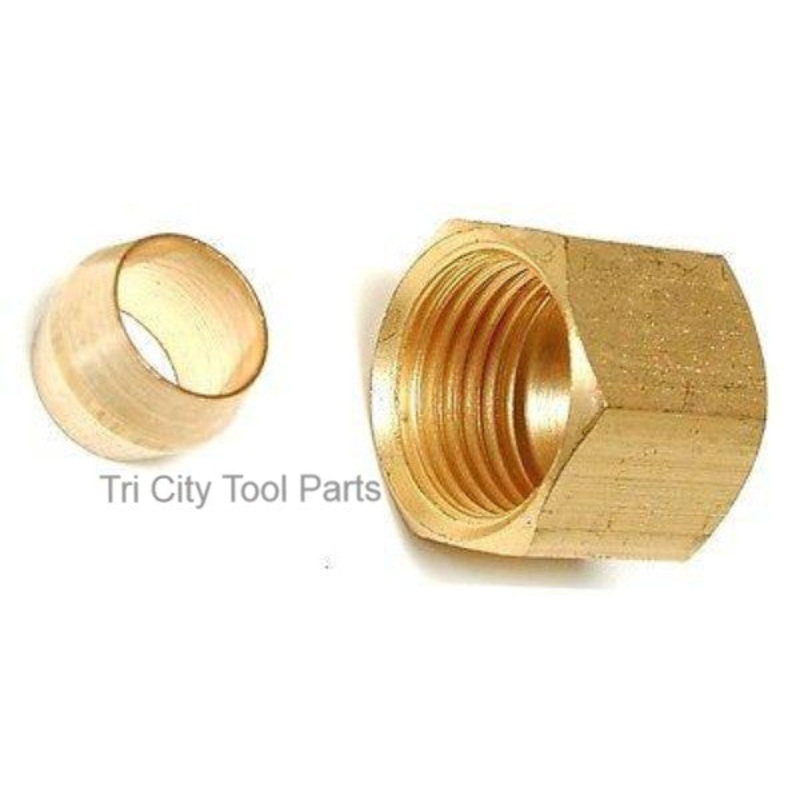 Air Compressor 3/8 Compression Nut  ST039800AV & ST039700AV  Campbell Hausfeld