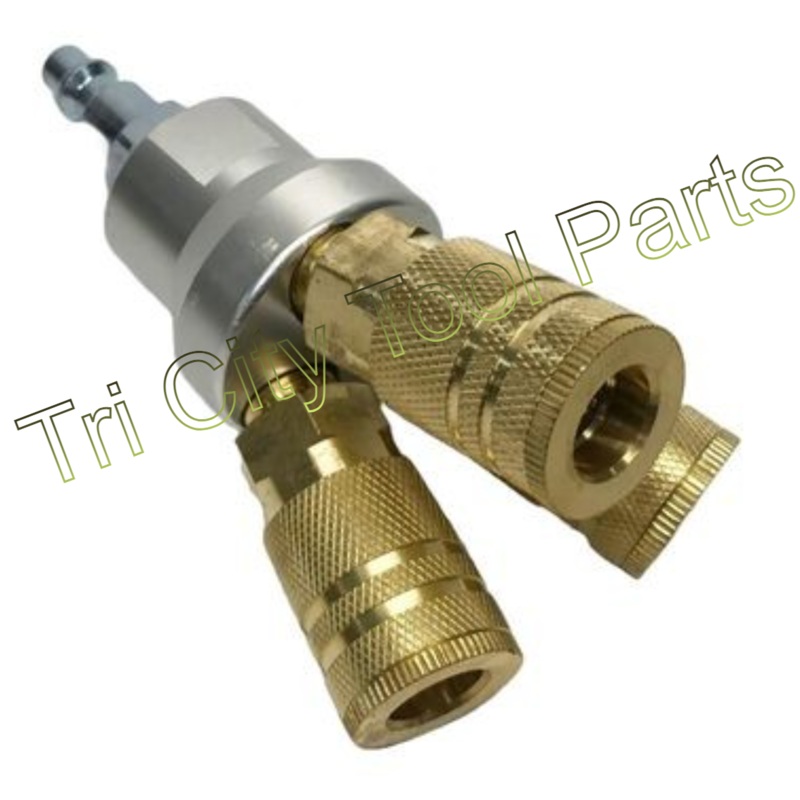 M-TRI3CP-14-1C MANIFOLD  ROLAIR 3-Way Manifold  W/ (3) 1/4 Quick Couplers