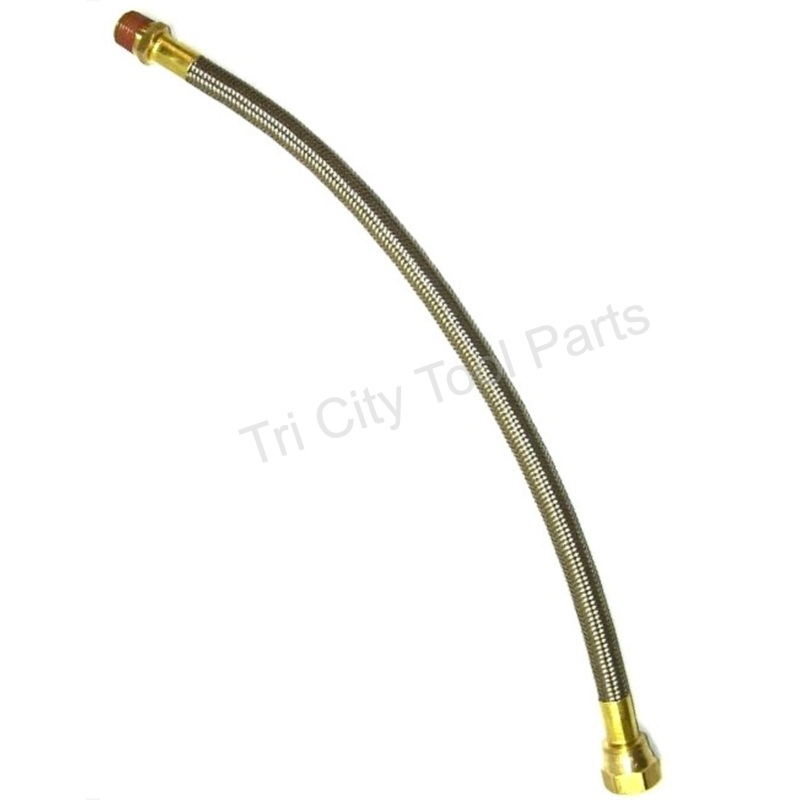 18073 RIDGID Air Compressor Discharge Tube – Stainless Steel Braided