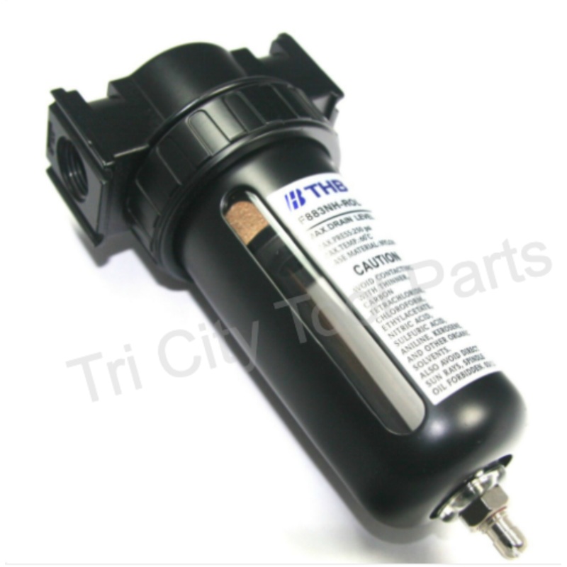 FIL0375 ROLAIR Air Compressor Water Filter Trap  3/8 NPT