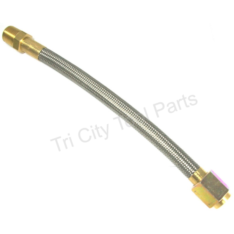 FDT12 / 145A Rolair Air Compressor Steel Braided Discharge Tube HK17/20 HK18/20