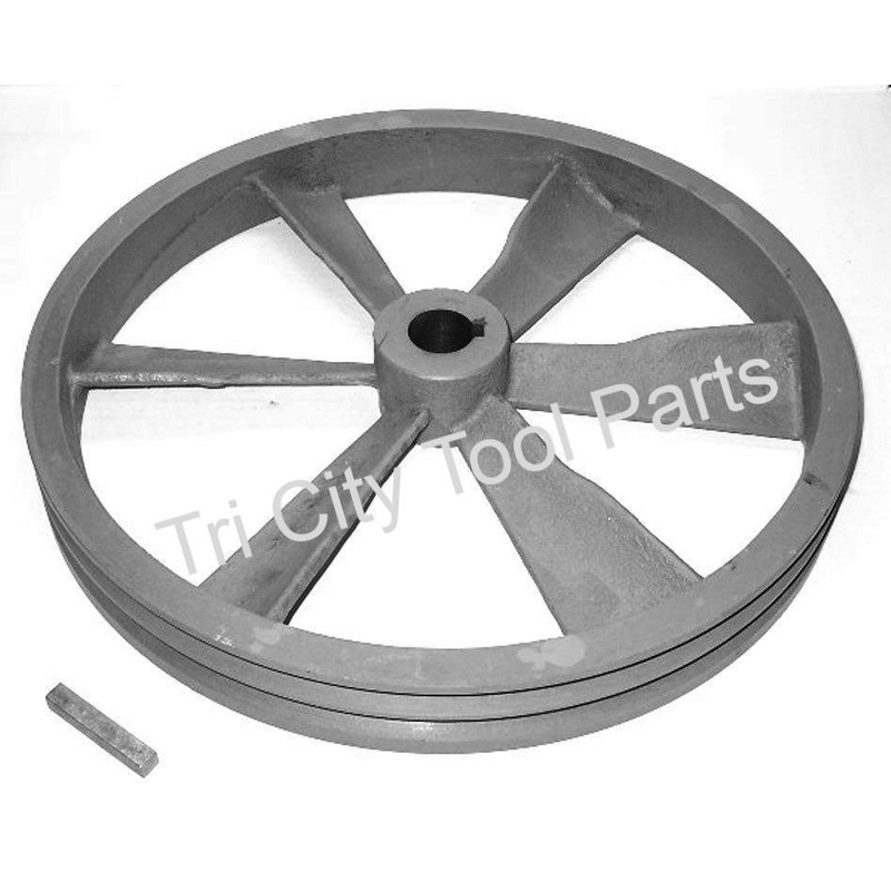PU016700AJ 16 Flywheel 2B W/Key Campbell Hausfeld Air Compressor