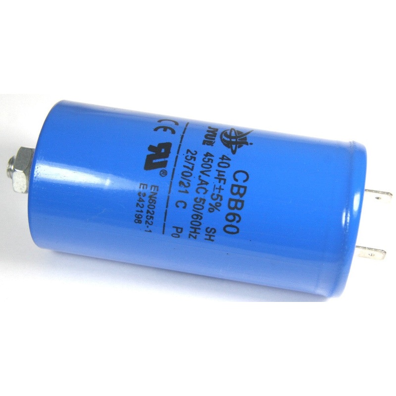 U1111 / 009200026F Rolair Capacitor , Air Compressor 40uf