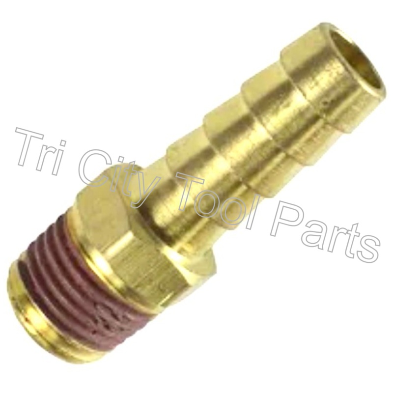 A03008  Hose Barb Fitting  1/4 NPT X 3/8 Hose  DeWalt