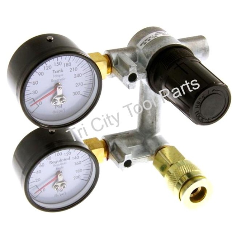 N030566 DeWalt Air Compressor Regulator Manifold  D55167 T1-7  &  D55168 T1-9