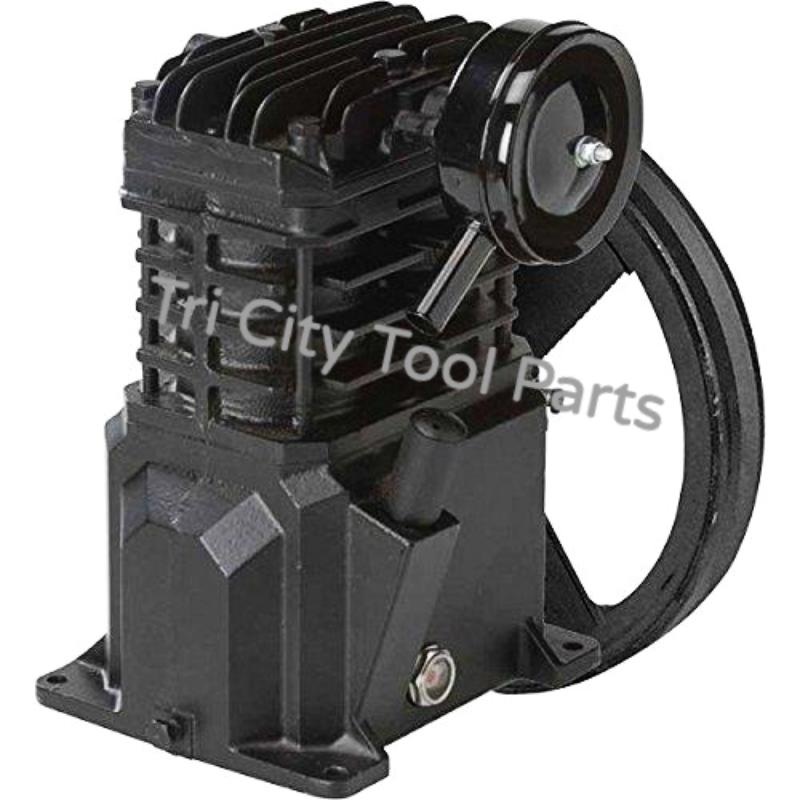 VT4923 Campbell Hausfeld Cast Iron Air Compressor Service Pump  With Flywheel VT4923SJ