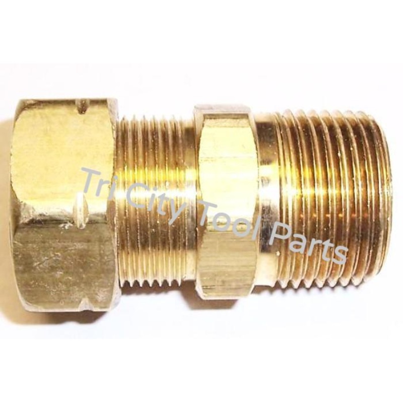 ST072024AV  Campbell Hausfeld Compressor Tube Fitting Assm  3/4T X 3/4P