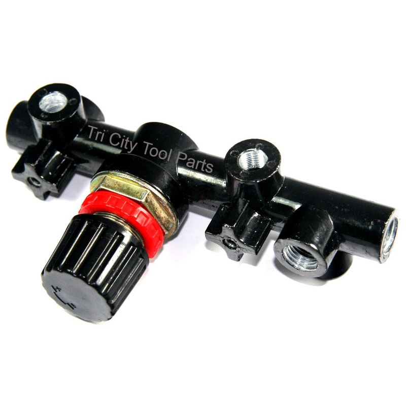 VT410008  Rolair Air Compressor Regulator Manifold   VT20TB