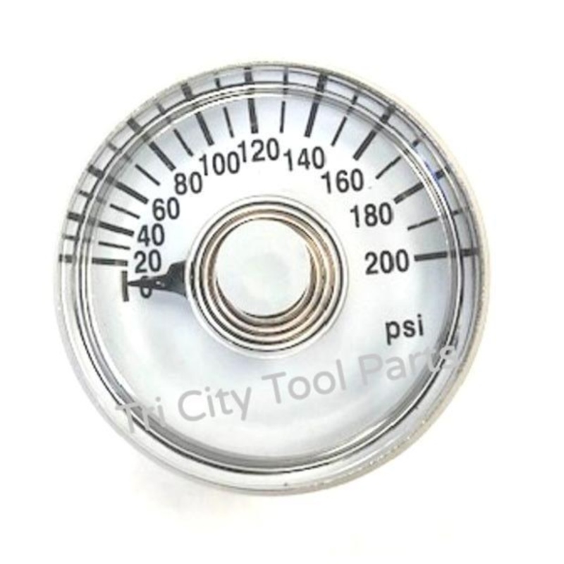 Z-D23004 Air Compressor Gauge 1-1/2  200psi  Replaces  Z-GA-369