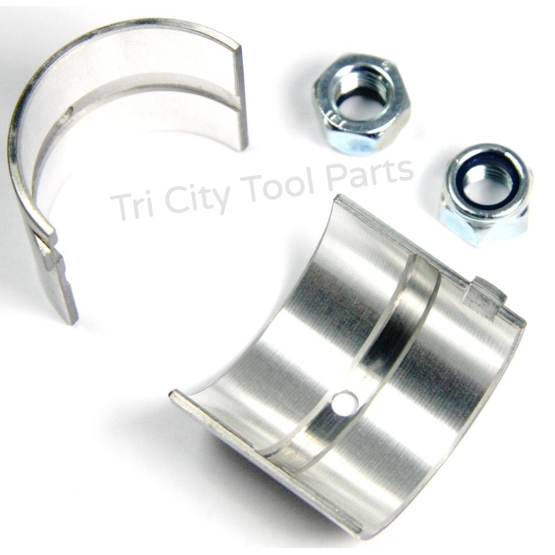 31100210CH ROLAIR  Bearing Shell Set  W/ Rod Lock Nuts  K17 K18 K24 Pumps