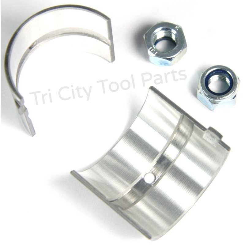 31102130CH ROLAIR  Bearing Shell Set  W/ Rod Lock Nuts  K30 & K35Pumps