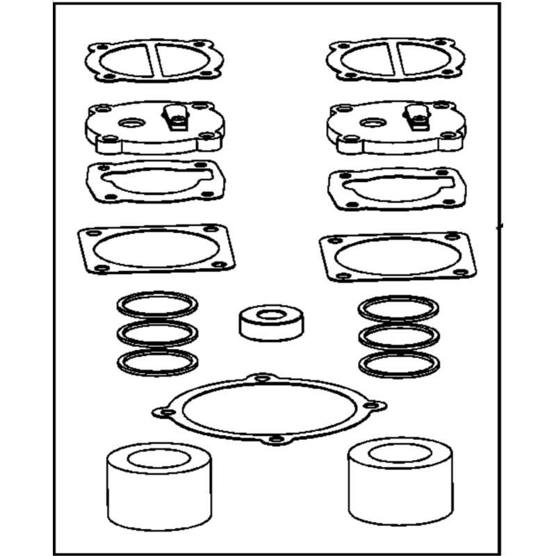 5140121-73 Overhaul Kit Air Compressor Pump DeWalt / Porter Cable