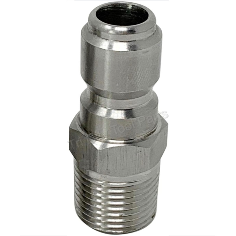 Pressure Washer 1/4 Quick Coupler Disconnect Male Plug  1/4 Male NPT