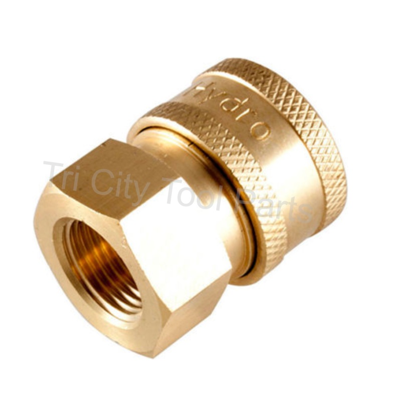 PRESSURE WASHER 3/8 QUICK COUPLER DISCONNECT SOCKET 3/8 FEMALE NPT