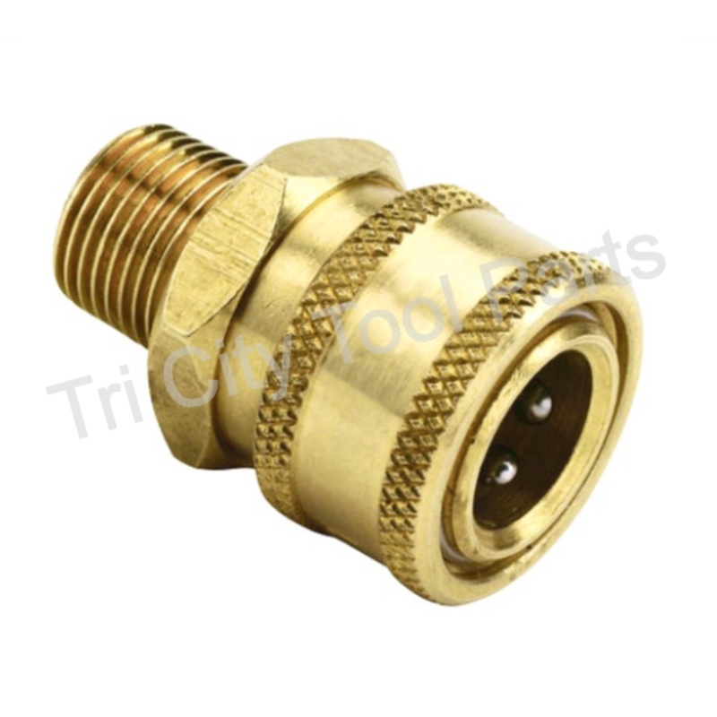PRESSURE WASHER 3/8 QUICK COUPLER DISCONNECT SOCKET 3/8 MALE NPT