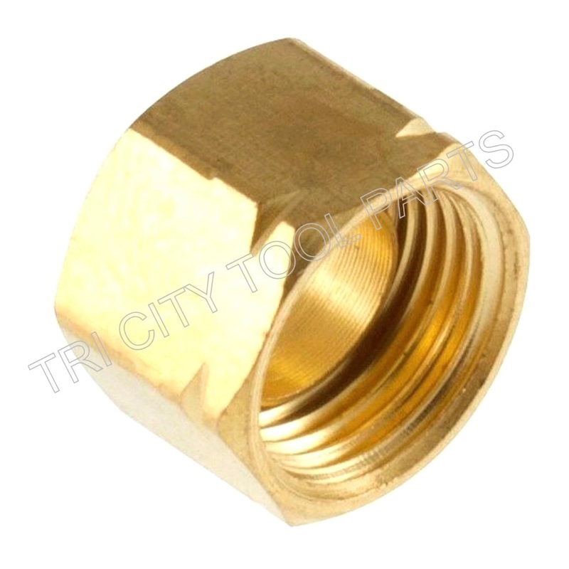 058-0016  Air Compressor 1/2 Compression Nut  Craftsman Powermate