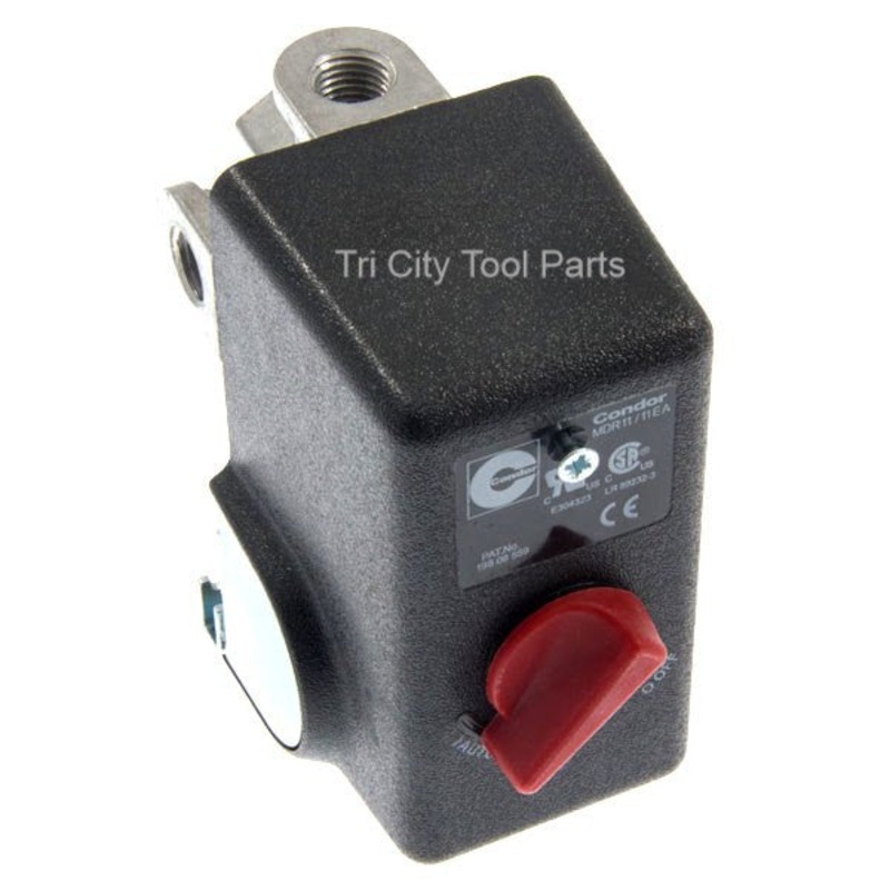 5140170-81 Pressure Switch Porter Cable / DeWalt Air Compressor 135 / 105 PSI