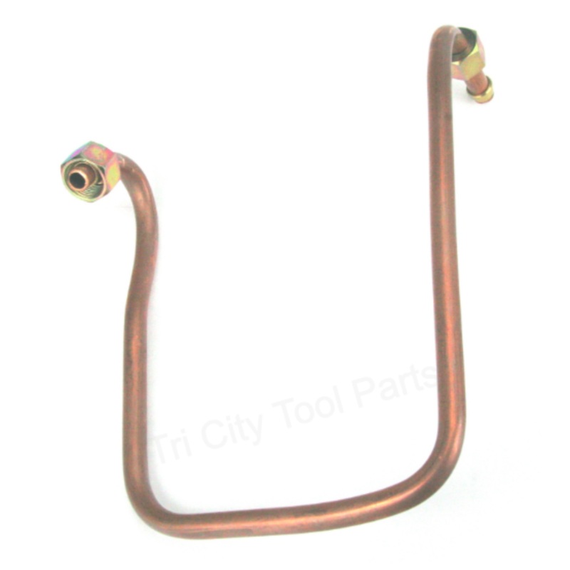 WL029600AV EXHAUST TUBE W/NUT FERRULE Campbell Hausfeld