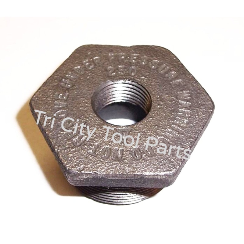 512-0044  1-1/2 X 3/4  Powermate Air Compressor Tank Bushing