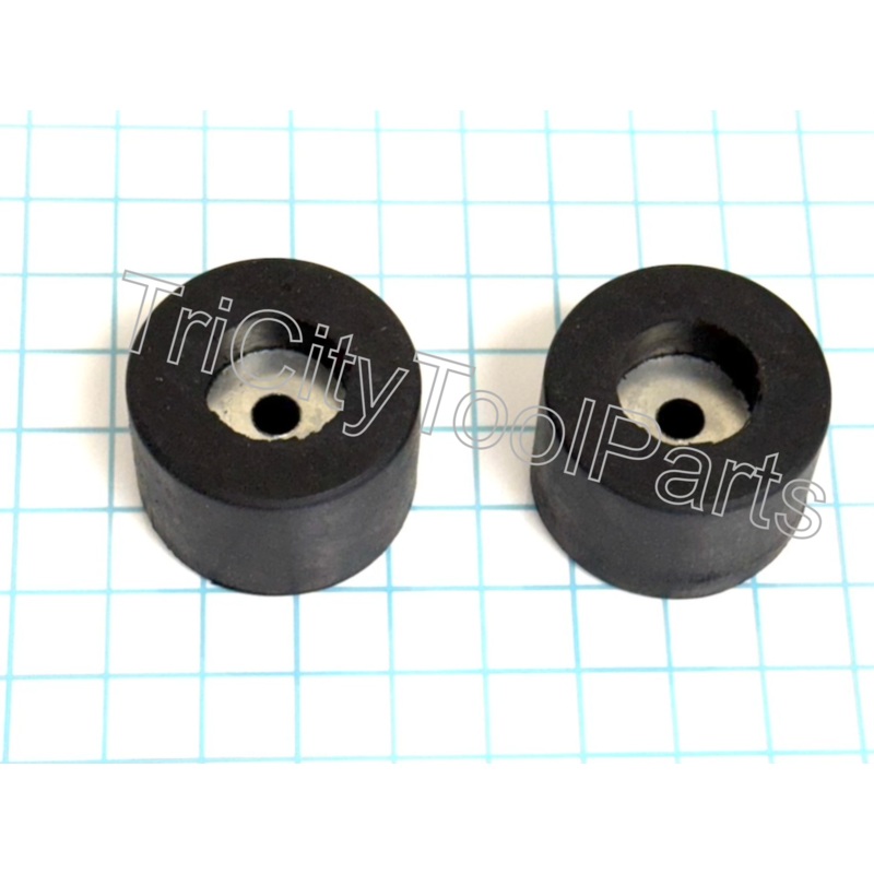 E107323 Foot Set of 2 , Rubber Bumper  Husky C301H , C302H