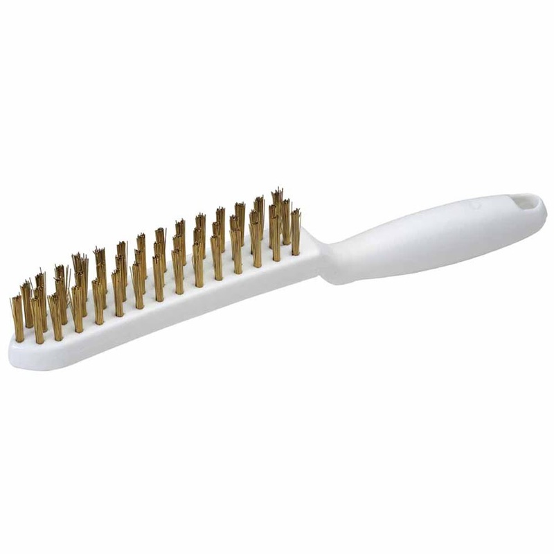 Carltsoe Safety CS Unitec Ex1001-3A Aluminum Bronze Non-Sparking, Low-Magnetism, Corrosion Resistant Straight Handle Scratch Brush
