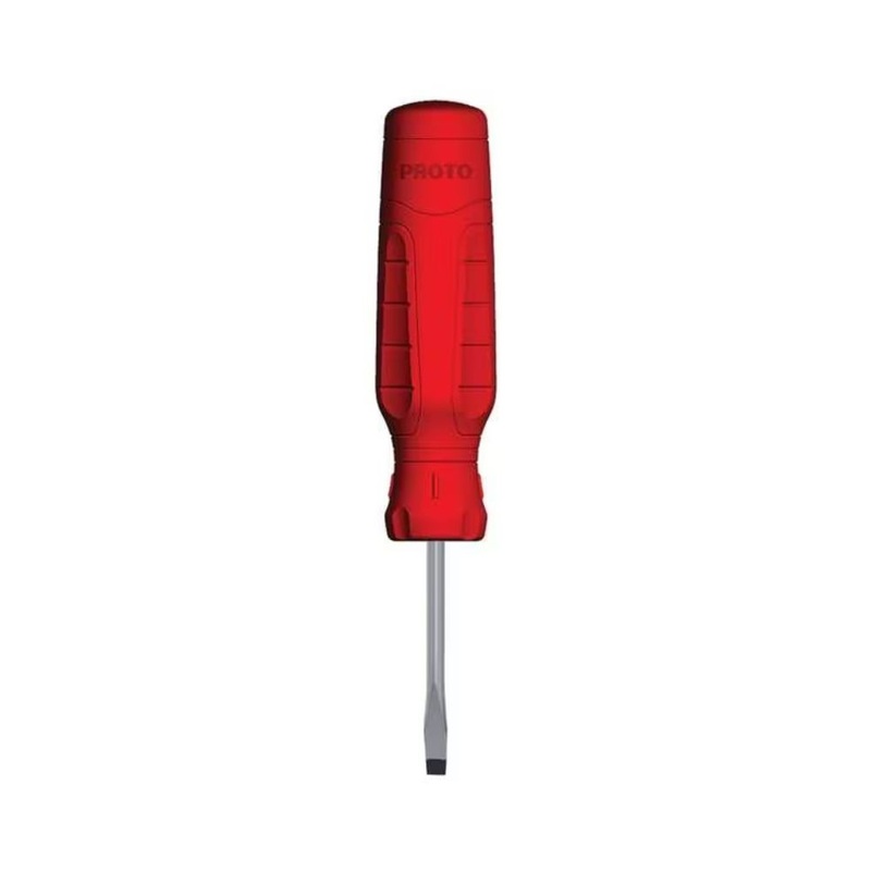 Proto JCP1802RF Duratek 1/8 Slotted Round Bar Cabinet Screwdriver