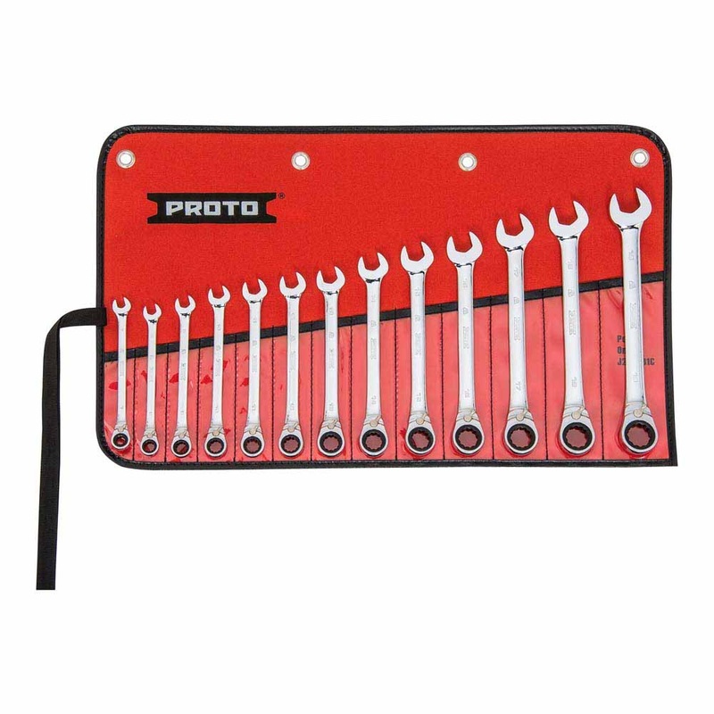 Proto JSCVMT-13S 13-Piece Combination Wrench Set – 12 Point