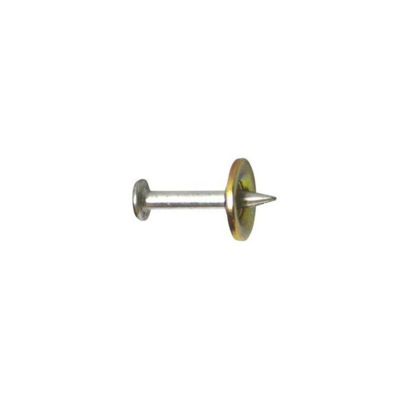 Ramset M034 3/4 Plated Step Pin with Dome Washer, 200 Pins