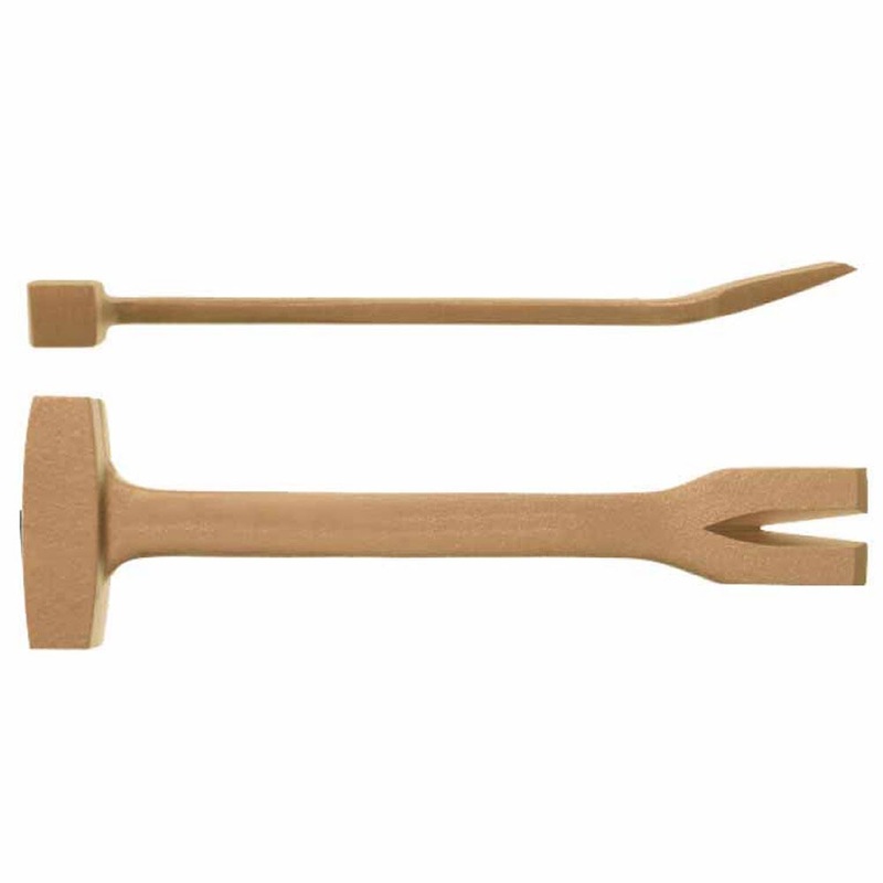 Carltsoe Safety CS Unitec Ex113S-230A Aluminum Bronze Non-Sparking, Low-Magnetism, Corrosion Resistant Crate Opener