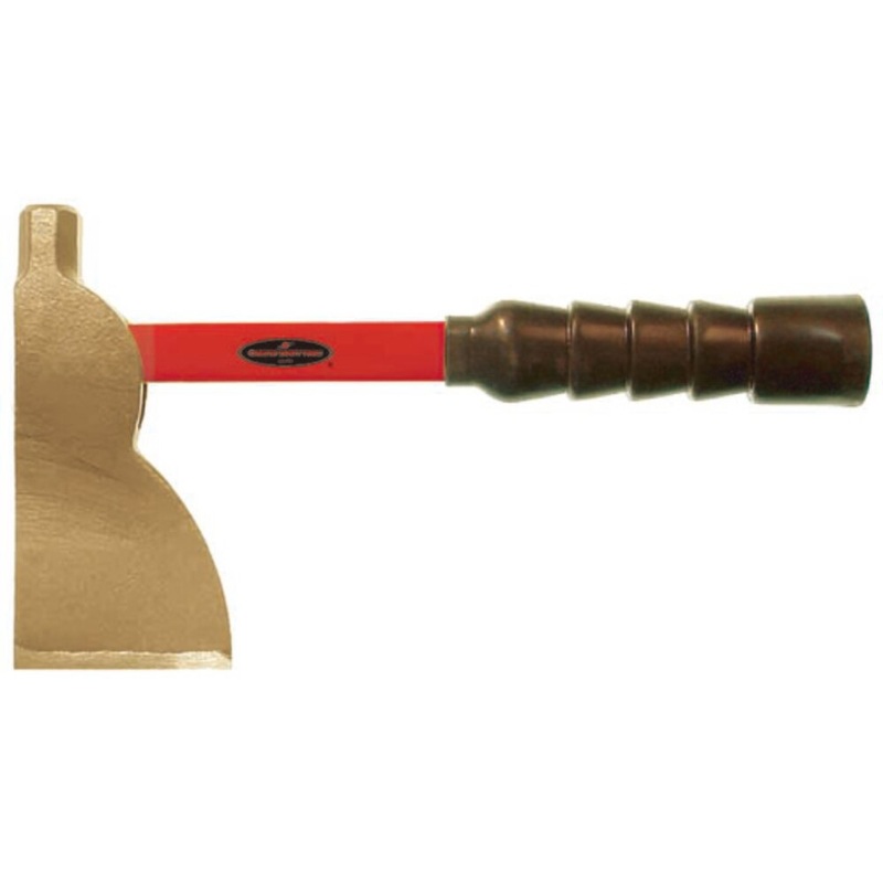 Carltsoe Safety CS Unitec Ex1202-85A Aluminum Bronze Non-Sparking, Low-Magnetism, Corrosion Resistant Hatchet