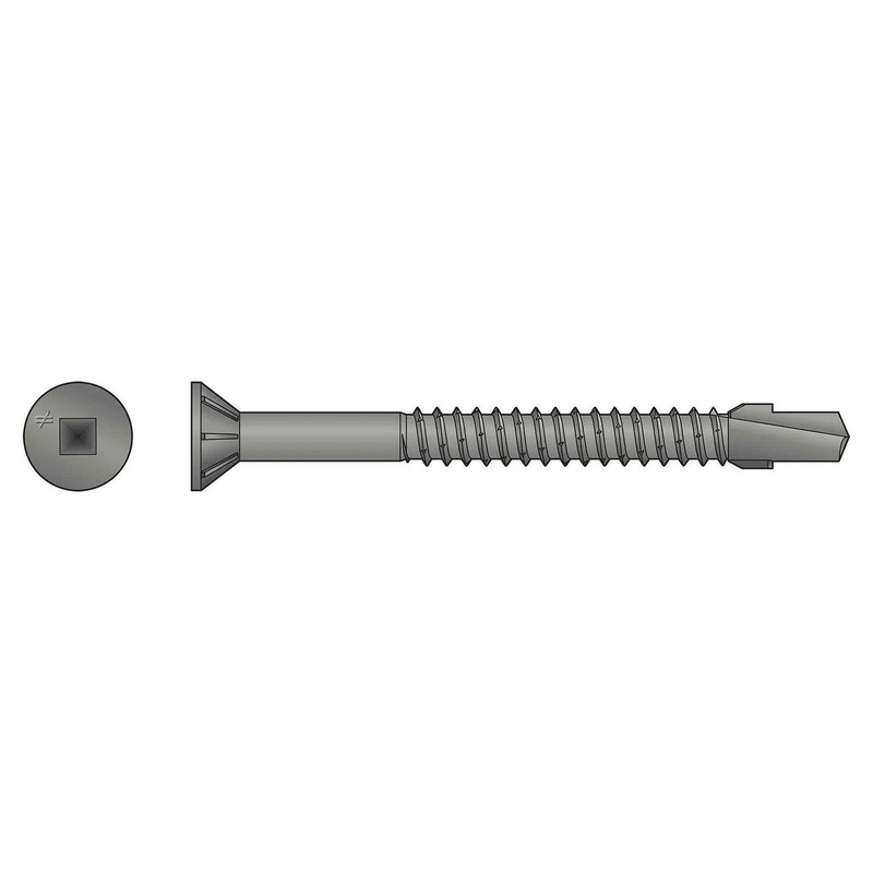 Simpson TBG1260R1500 Strong-Tie Strong-Drive TB Wood-to-Steel Screw #12 x 2-3/8 #3 Square Drive (1500 Pack)