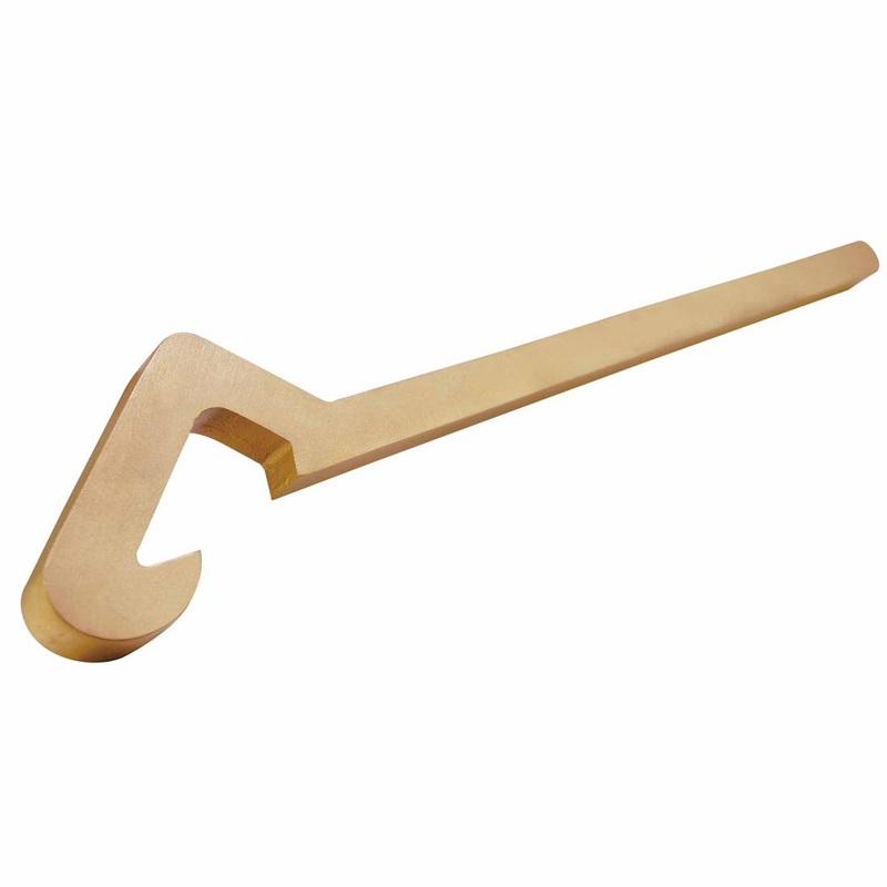 Carltsoe Safety CS Unitec Ex212-540A Aluminum Bronze Non-Sparking, Low-Magnetism, Corrision Resistant Gas Tube Wrench