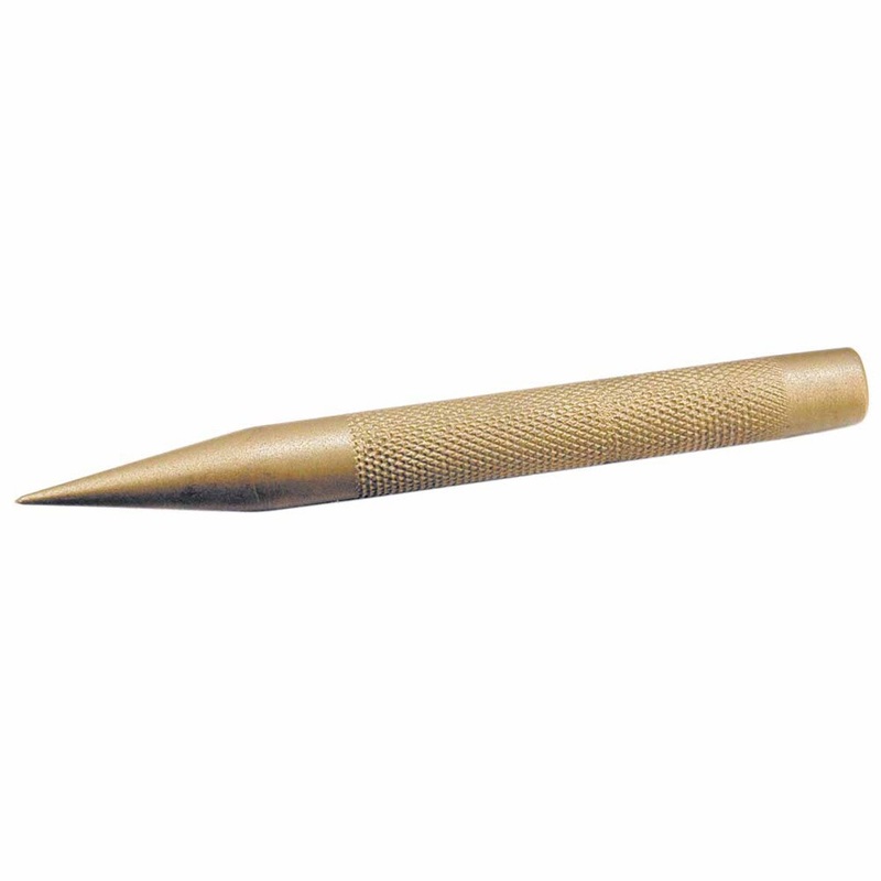 Carltsoe Safety CS Unitec Ex303-015UA Aluminum Bronze Non-Sparking, Low-Magnetism, Corrosion Resistant Center Punch 15/16