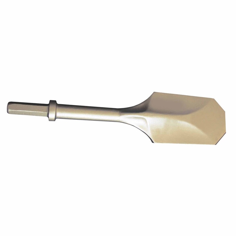 Carltsoe Safety CS Unitec Ex340-100A Aluminum Bronze Non-Sparking, Low-Magnetism, Corrosion Resistant Clay Spade Chisel, 7/8 Hex Shank